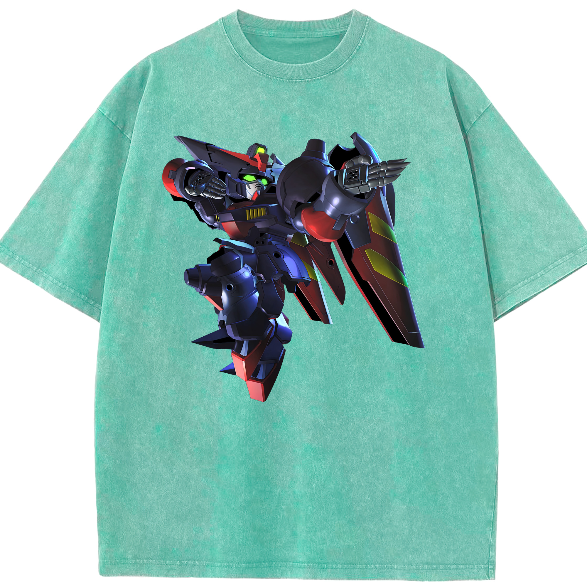 （画像用） 機動戦士ガンダム Mobile Suit Gundam 綿100% ヴィンテージ風 半袖Tシャツ（フロントプリント）